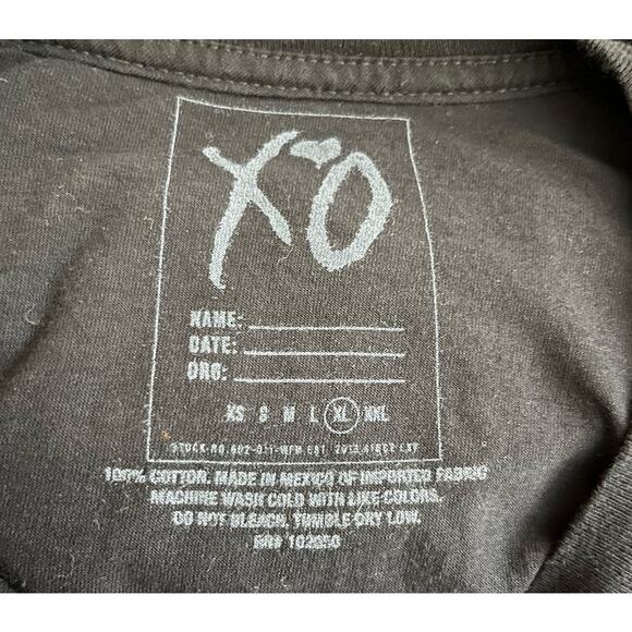 The Weeknd XO, Alchemist T-shirt, Black, Red  Graphic Tee - Picture 5 of 8